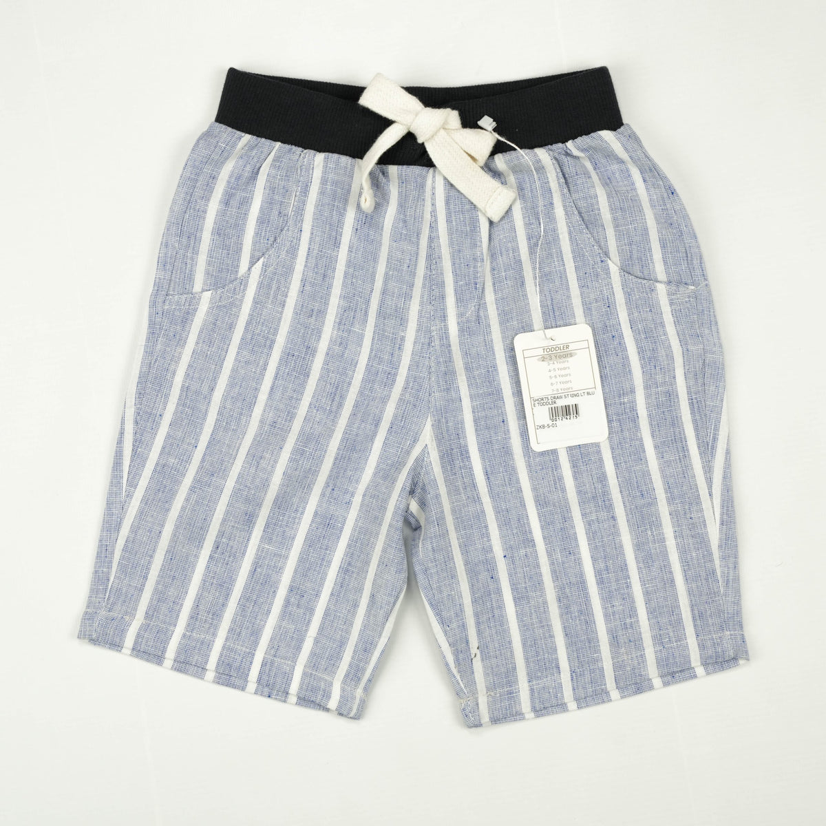SHORTS DRAW STRING LT BLUE TODDLER - 3-4 Years