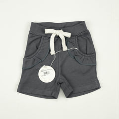 SHORTS FLORAL POCKET NAVY INFANT - 3-6 Months