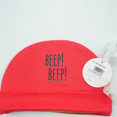 CAP L RED BEEP BEEP - New Born