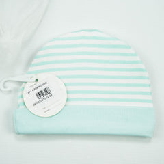 CAP L B.PINK FLOWERS - New Born