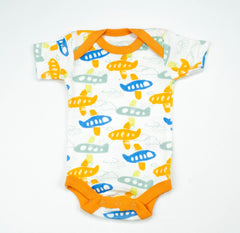 BODY SUIT PK3 NB MUSTARD PILOT