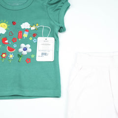 SUIT 2 PC FRUITY INFANT - 6-12 Months
