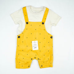 DANGREE SUIT YELLOW HEART INFANT - 3-6 Months