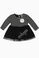 Frock Neck Body Black Toddler - 12-18 Months, black