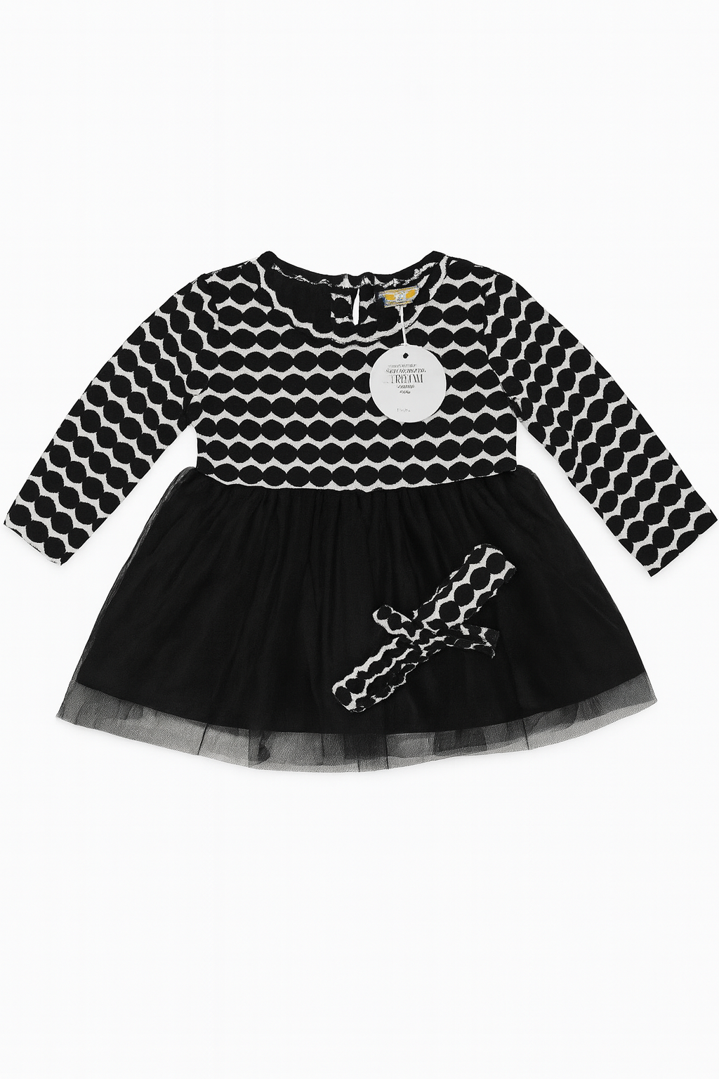 Frock Neck Body Black Toddler - 3-4 Years, black