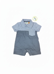 Jumpsuit Cut & Sew Grey Infant - 0-3 Months