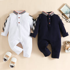 Cozy Cotton Newborn Bodysuit - Indigo, 3-6 Months