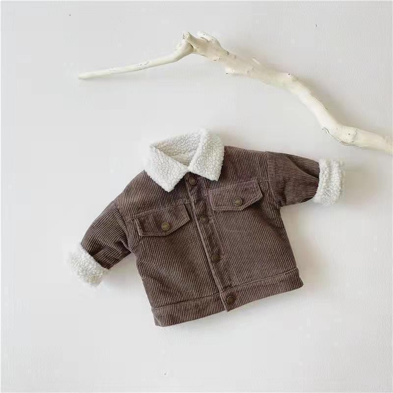 Thermal Winter Coat - Saddle Brown, 3-4 Years