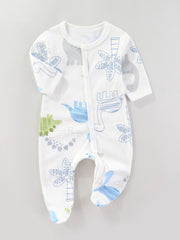 Baby Boy Romper Long Sleeve Cotton Cute Pattern Spring Autumn Winter Newborn Clothes Baby Girl Jumpsuit - Pink, 9-12 Months