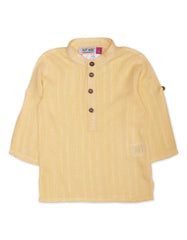 Shirt Kurti Sleeve Yellow - yellow, 6-12 Months
