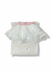 Skirt Fancy Net White Infant - 18-24 Months
