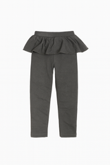 Tights Skirts Style Charcoal Toddler - 6 Years
