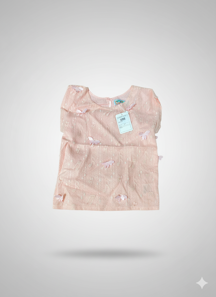 Top Baggy Pink Toddler - 6 Years, pink