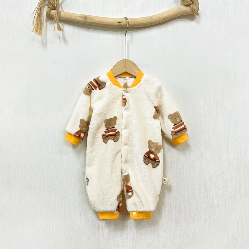 Autumn Organic Cotton Newborn Clothes - Yellow, 0-3 Months