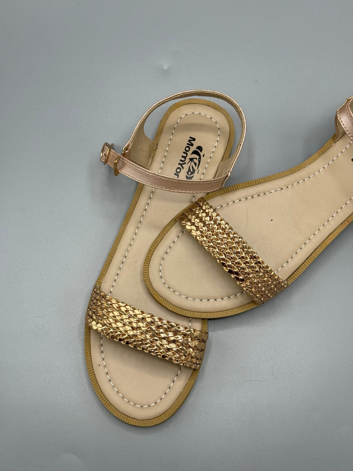 Girls Shimmer Shine Sandals - Gold, EU: 35
